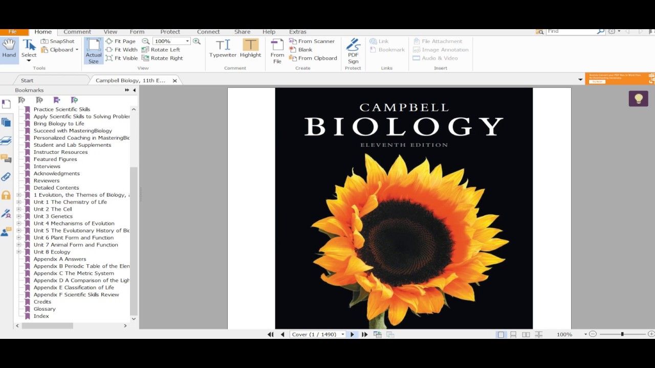campbell biology free online